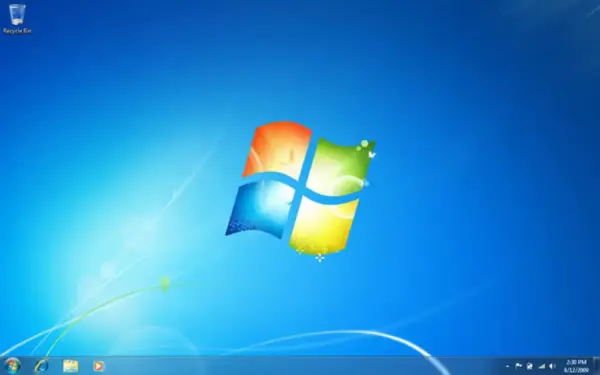 Microsoft Windows 7 Professional.